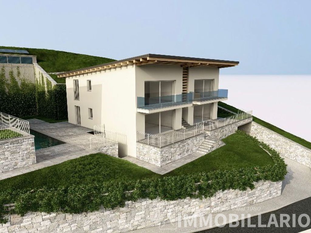 Posizione privilegiata, nuova, con piscina e vista lago Vercana 6